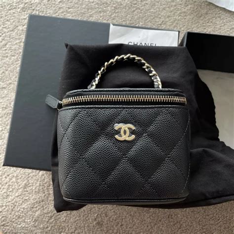 chanel mini vanity bag price|mini rectangular Chanel bag.